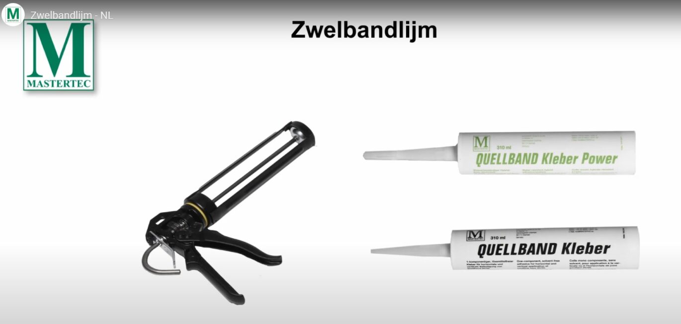 Zwelband montagekit video