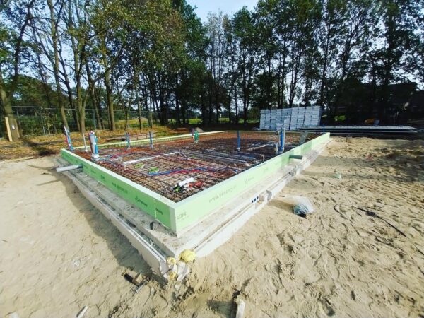 Randbekisting geisoleerd betonvloer